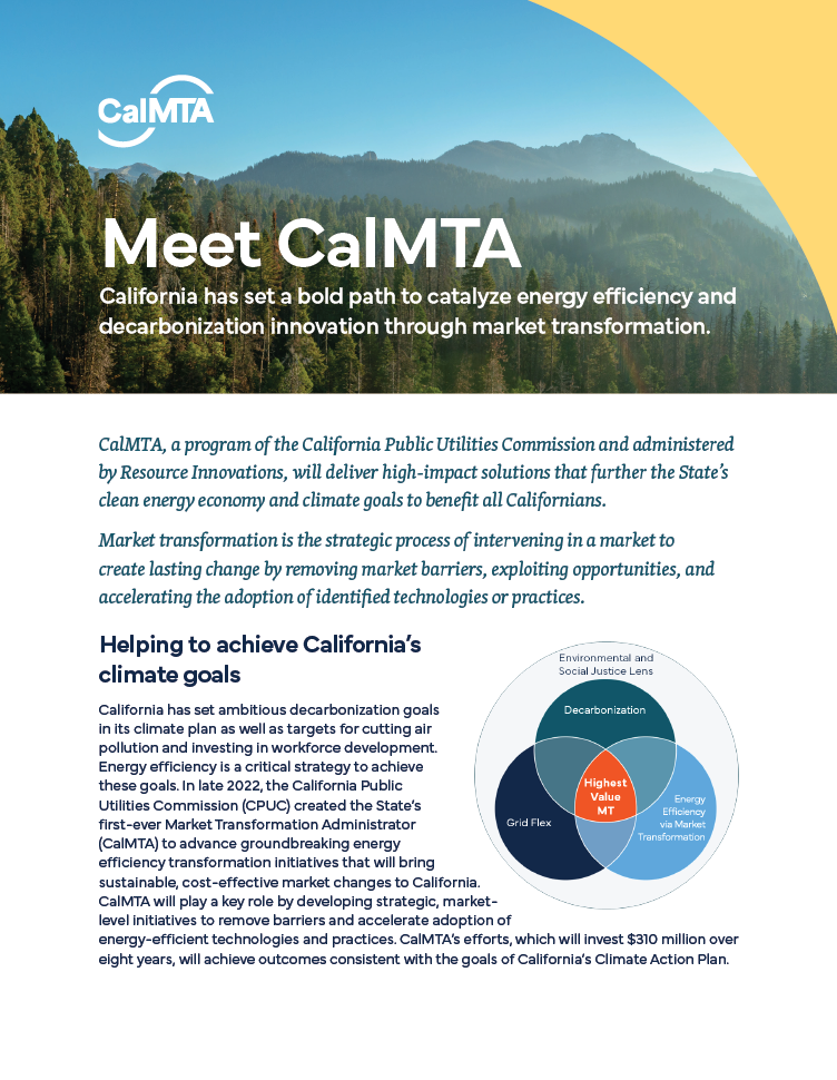 Meet CalMTA Fact Sheet