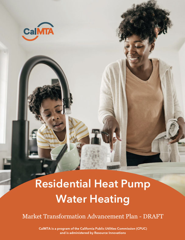 Residential Heat Pump Water Heating Advancement Plan