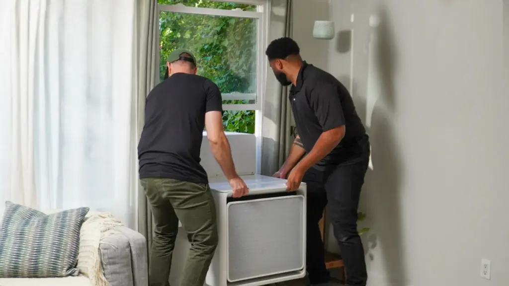 Installing a heat pump