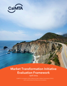 Cover of draft Evaluation Framework with photo of coastal highway